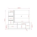 Ver mais imagens de Estante para TV até 60 Polegadas 2 Portas Frizz Plus