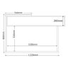 Sala de Estar Milão com Aparador e Mesa de Centro Cinza Perolizado/Tauari - Lukaliam Móveis - 5