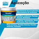 Ver imagem 5 de Kit 6 Rejunte Multiuso Epóxi Azul Celeste Porto Koll 1kg