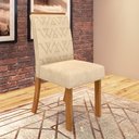 Ver imagem 3 de Conjunto 6 Cadeiras Estofadas Juanita Casa 812