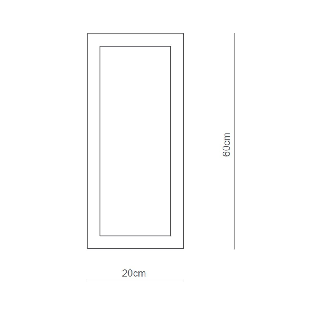 Plafon Led Embutir Branco Retagular 36w Yamamura - 5