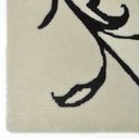 Ver imagem 2 de Tapete Arabesco 196x292 3-white/black