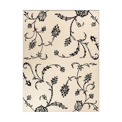 Tapete Arabesco 196x292 3-white/black