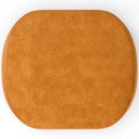 Ver imagem 5 de Kit 2 Puffs Decorativos Orgânico para Living Quarto 70cm Doha W01 Couríssimo Whisky - Lyam Decor