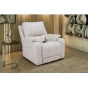 Ver imagem 1 de Poltrona Cadeira Papai Reclinável Ravenna Motorizada Corano Gelo 308 Império