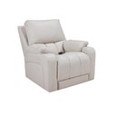 Ver imagem 2 de Poltrona Cadeira Papai Reclinável Ravenna Motorizada Corano Gelo 308 Império