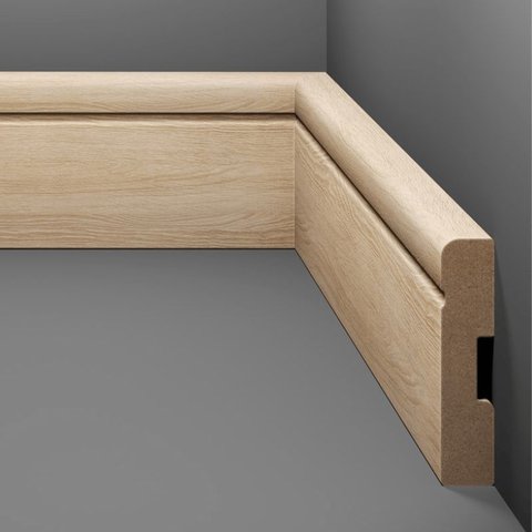Rodapé Estilo 17 Eucafloor - 70 x 15mm Barra 2,40m