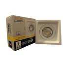 Ver imagem 4 de Kit 10 Spot Led Deep Quadrado 5w Branco Embutir