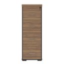 Ver imagem 1 de Armário para Escritório 4 Gavetas com Chave Nogal/preto