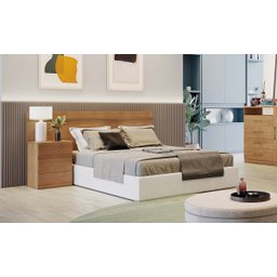 Cabeceira Casal Sollo C/1 Mesa de Cabeceira Moveis Novo Horizonte Cumaru - 3 Cabeceira Casal Sollo C/1 Mesa de Cabeceira Moveis Novo Horizonte Cumaru - 3