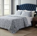 Ver imagem 1 de Colcha Casal Queen Montblanc Memory Azul de 2,30m x 2,60m .