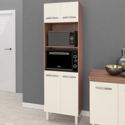 Paneleiro 4 Portas 197x60cm 9170 Savana Off White Mobbs - 2