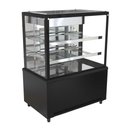 Ver imagem 1 de Balcão Vitrine Caixa 1,00 Metro Prime Preta Pbv10c 220v - Venâncio