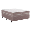 Ver imagem 1 de Conjunto Box Sommier Conceito + Colchão Livorno Casal 1,38x1,88 Molas Maxspring Herval Preto - Corin