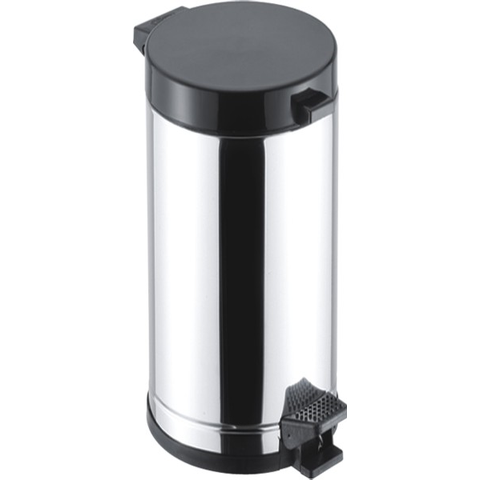 Lixeira Inox Cozinha Escritório 15L Pedal Com Recip. Interno Plástico Viel 3587