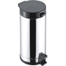 Lixeira Inox Cozinha Escritório 15L Pedal Com Recip. Interno Plástico Viel 3587 - 1