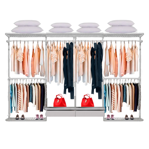 Closet Aramado - Linear Clr 371 com Gaveta - 3,10m - Branco