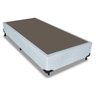 Cama Box Base Solteiro Universal Tecido White (88x188x25) - Probel - 1