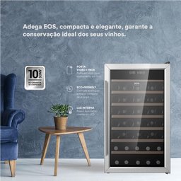 Adega Climatizada EOS Premium EAC51M 51 Garrafas 110V - 5