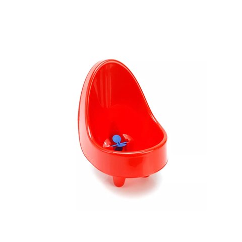 Mictório Infantil Com Ventosas Pipi Boy - Styll - Vermelho