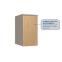 Ver imagem 5 de Módulo Aéreo para Quarto 1 Porta Elegance Marrom/Niquel/Angelin
