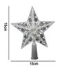 Ponteira Pisca Pisca Estrela Led Branco Quente Arvore Natal Decoracao Casa - 4