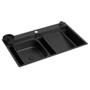 Ver imagem 1 de Cuba de Cozinha Retangular 75X40X32cm Workstation Black Matte - Deca Deca Cubas Inox