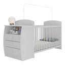 Ver imagem 1 de Berço Cômoda Cajuzinho para Colchão 60x130cm Multimóveis Bb0516 Branco