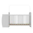 Ver imagem 3 de Berço Cômoda Cajuzinho para Colchão 60x130cm Multimóveis Bb0516 Branco