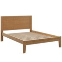 Ver imagem 7 de Cama Casal de Madeira Maciça para Colchão 138x188 Mazzaro F06 Freijó - Lyam Decor