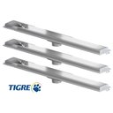 Ver imagem 4 de Kit 3 Ralo Linear Flat Tigre 90cm Grelha Inox Para Banheiro