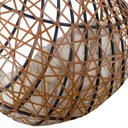 Ver imagem 6 de Balanço Suspenso Ninho Gota com Mosquetão e Mola para Ambiente Externo - Caramelo A1