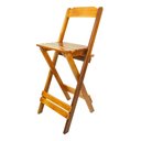 Ver imagem 3 de Jogo de Mesa Dobrável Bistro 2 Cadeiras Madeira Maciça - Mel