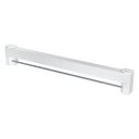 Ver imagem 4 de Varal Retrátil Dobrável Pequeno 70cm de Parede Pratico Organizador Roupas Lavanderia Ordene Branco