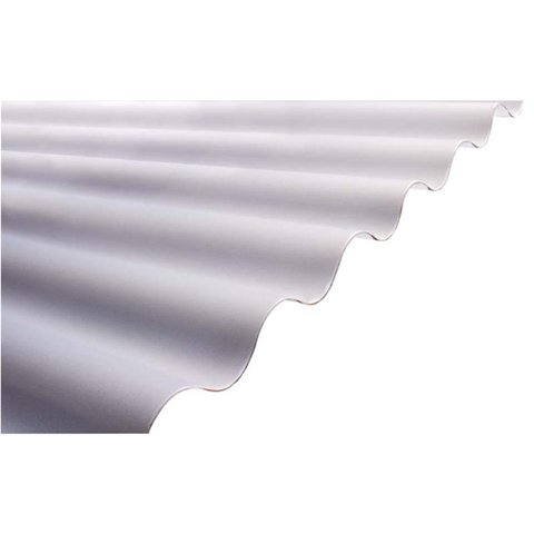 Telha Plástica Onda Baixa 1,1mm 1,83x0,50 Metro - 50.0183 - ATCO