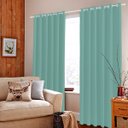 Ver imagem 2 de Cortina Blackout 280x180 Corta Luz Bloqueia Calor - Azul