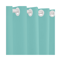 Cortina Blackout 280x180 Corta Luz Bloqueia Calor - Azul - 1