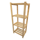 Ver imagem 5 de Estante Multiuso Prateleira Organizadora Pinus 50x120