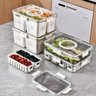 Pote Organizador de Geladeira Frutas e Verduras com Cesto 7,6l - 3