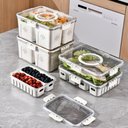 Ver imagem 3 de Pote Organizador de Geladeira Frutas e Verduras com Cesto 7,6l