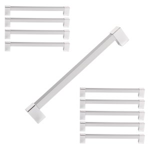 Kit 10 Puxador 256mm Alumínio Móveis Gaveta Armário Cozinha