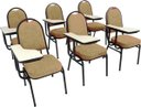 Ver imagem 1 de Kit com 6 Cadeiras para Auditórios Linha Hotel Bege