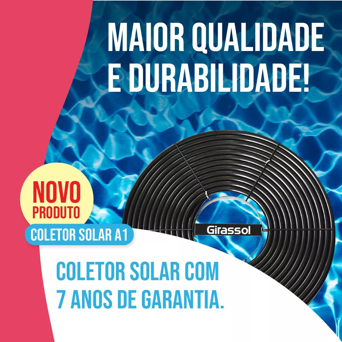 Aquecedor Solar Piscinas até 12000l - 3 Placas A1 Girassol - 6