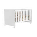 Ver imagem 2 de Berço Tico 100% MDF para Colchão 130x70cm Branco Brilho