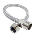 Ver imagem 5 de Engate Rabicho Mangueira Flexivel 60cm 1/2 Polegadas Ajustavel Kit 12 Uni Aço Inox trançado Pia Torn