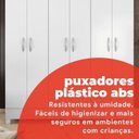 Ver imagem 7 de Guarda-Roupa Casal 6 Portas Yescasa Branco Falco