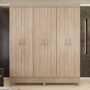 Guarda-Roupa Casal 6 Portas Falco Yescasa