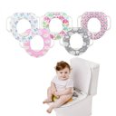 Ver imagem 7 de Assento Infantil Troninho para Vaso Sanitario com Alcas e Acolchoado Confortavel Desfral de Bebe Men