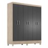 Guarda-Roupa Casal 6 Portas Falco Yescasa - 7