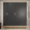 Guarda-Roupa Casal 6 Portas Falco Yescasa - 1